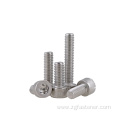 Stainless steel Hexagon socket plum anti-theft screw